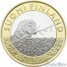 Финляндия 5 евро 2015 Бобер ()