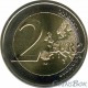 Luxembourg. 2 euros. year 2013. National anthem.