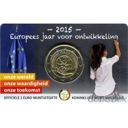 Belgium 2 Euro 2015. European Year of