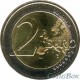Люксембург. 2 евро. 2015 год. 30 лет Флагу ЕС. коинкард