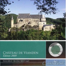Luxembourg. 5 euros. year 2009. Castle Vianden