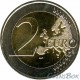 France. 2 euros. 2016. Francois Mitterrand