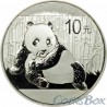 10 юаней 2015. Панда. Серебро