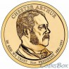 1 dollar. 21 th US president. Chester Arthur. 2012