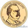 1 dollar. 24th US President. Grover Cleveland. 2012