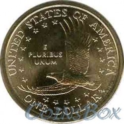 1 Доллар Сакагавея Орел 2001