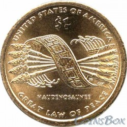 1 Доллар Сакагавея Стрелы 2010