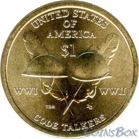1 Dollar Sacagawea Indian and horse 2012