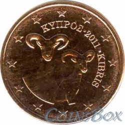 Кипр. Набор монет 1 цент - 2 Евро 2016 год