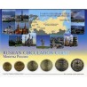 Set . Fractional coins 2009-2010 year. " Famous Russian cities "