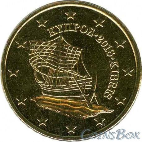 Кипр 50 центов 2016 год