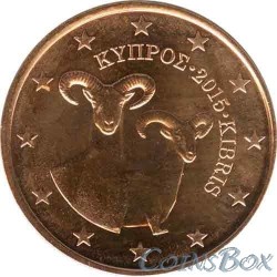 Cyprus 5 cents 2015