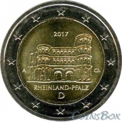 Germany 2 euro 2017 Rhineland-Palatinate