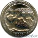 25 центов 2017 36-й Национальный парк Эффиджи Маундс (Фигурные Курганы)