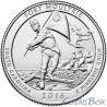 25 cents 2016 35th Fort Moultrie National Park