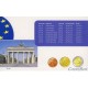 Германия 2002 А Официальный Годовой набор Евро монет ПРУФ