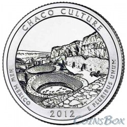 25 cents 2012 12th Chaco National Historical Park