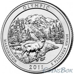 25 центов 2011 8-й Национальный парк Олимпик