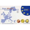 Германия 2002 F набор евро монет Пруф
