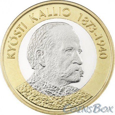 Finland 5 euro 2016. Kyuesti Kallio