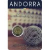 Андорра 2 евро 2016 год 25 лет Радио и Телевидение