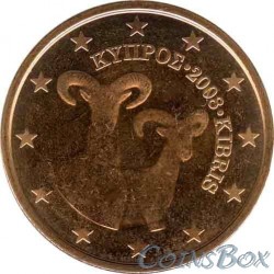 Кипр 5 центов 2008 год