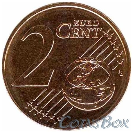 Кипр 2 цента 2014 год