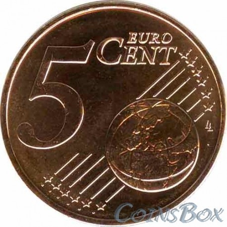 Кипр 5 центов 2014 год