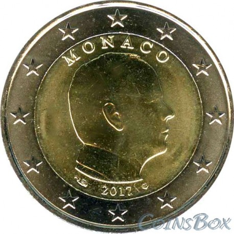 Monaco 2 euro 2017