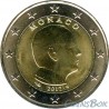 Монако 2 евро 2017 год