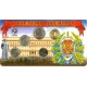 Set 2017 year MMD Bank of Russia exchangeable coins FSB, badge Dzerzhinsky Neisilber.