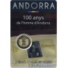 Андорра 2 евро 2017 год 100 лет гимн Андорры