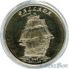 Острова Гилберта 1 доллар 2014 Корабль Паллада
