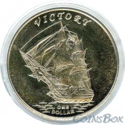Gilbert Islands 1 dollar 2014 The ship Victory