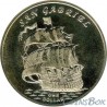 Gilbert Islands 1 dollar 2015 The ship San Gabriel