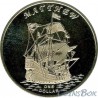 Острова Гилберта 1 доллар 2015 Корабль Мэтью
