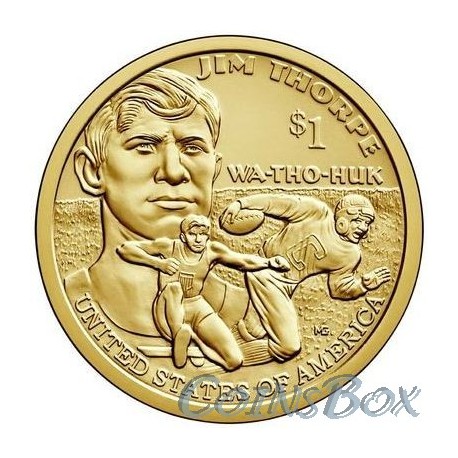 1 Sakagawae Dollar Jim Thorpe 2018