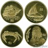 Christmas Island 2016 50 cents set 4 pieces