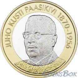 Finland 5 Euro 2017. Juho Kusti Paasikivi