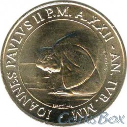 Vatican 50 lire 2000 year John Paul II