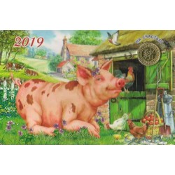 Calendar Pig Badge 2019 SPMD Option 2.  Big