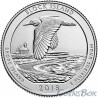 25 cents 2018 45th National Park Block Island