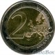 Греция 2 евро 2018. 70 лет союза островов Додеканес