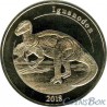 Mayotte Island 1 franc Iguanodon 2018