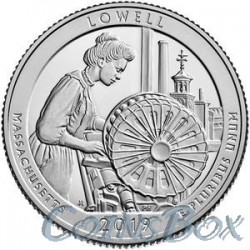 25 cents 2019 46th Lowell National Historical Park