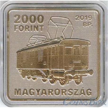 Hungary 2000 Forints 2019 Kando Kalman. Tram