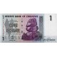 Zimbabwe banknote 1 dollar 2007