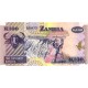 Banknote of Zambia 100 kvacha 1992