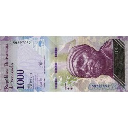 Банкнота Венесуэла 1000 боливаров 2017