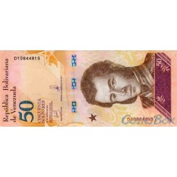 Банкнота Венесуэла 50 боливаров 2018